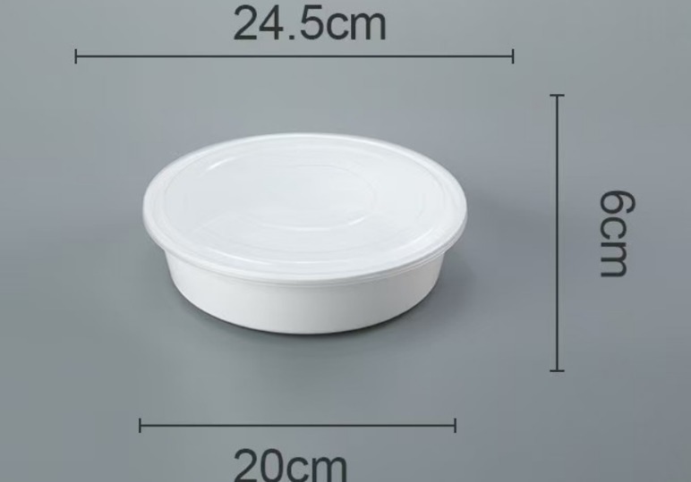 White Plastic Bowl